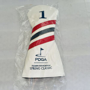 NEW PDGA Alumni Association Spring Classic Club Head Cover Leather Golf